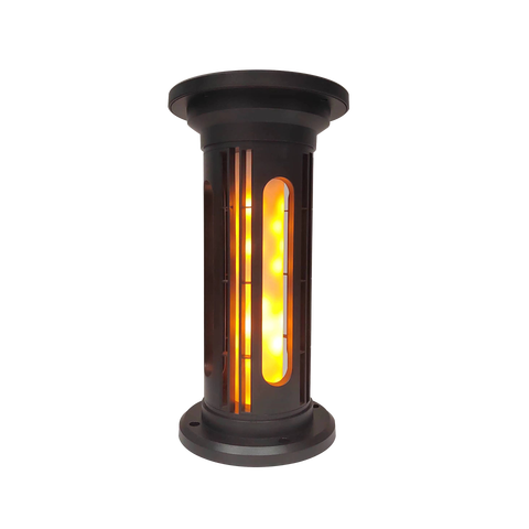 Outdoor Fence Solar Lights Waterproof Solar Flame Lights Outdoor Outdoor Solar Lights for Garden Decor