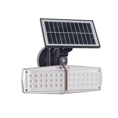Solar Motion Sensor LED Wall Lamps with Super Bright Waterproof Design Dimmable for Outdoor Yard Use