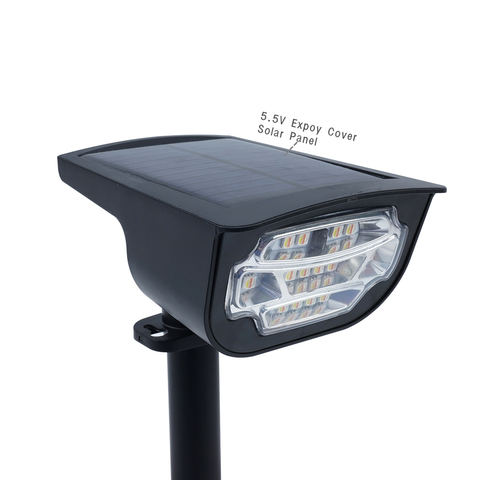 Waterproof Landscape Garden Lawn Lamp RGB LED Outdoor Solar Lights Wireless Lights for Yard From Dusk to Dawn