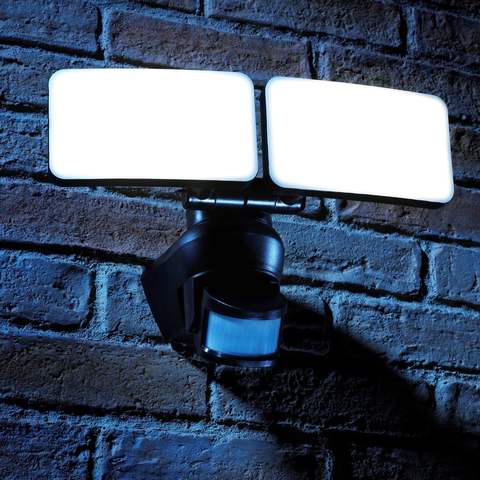 2025 Rotatable Rechargeable Solar Sensor Flood Light with High Efficiency Battery in Outdoor