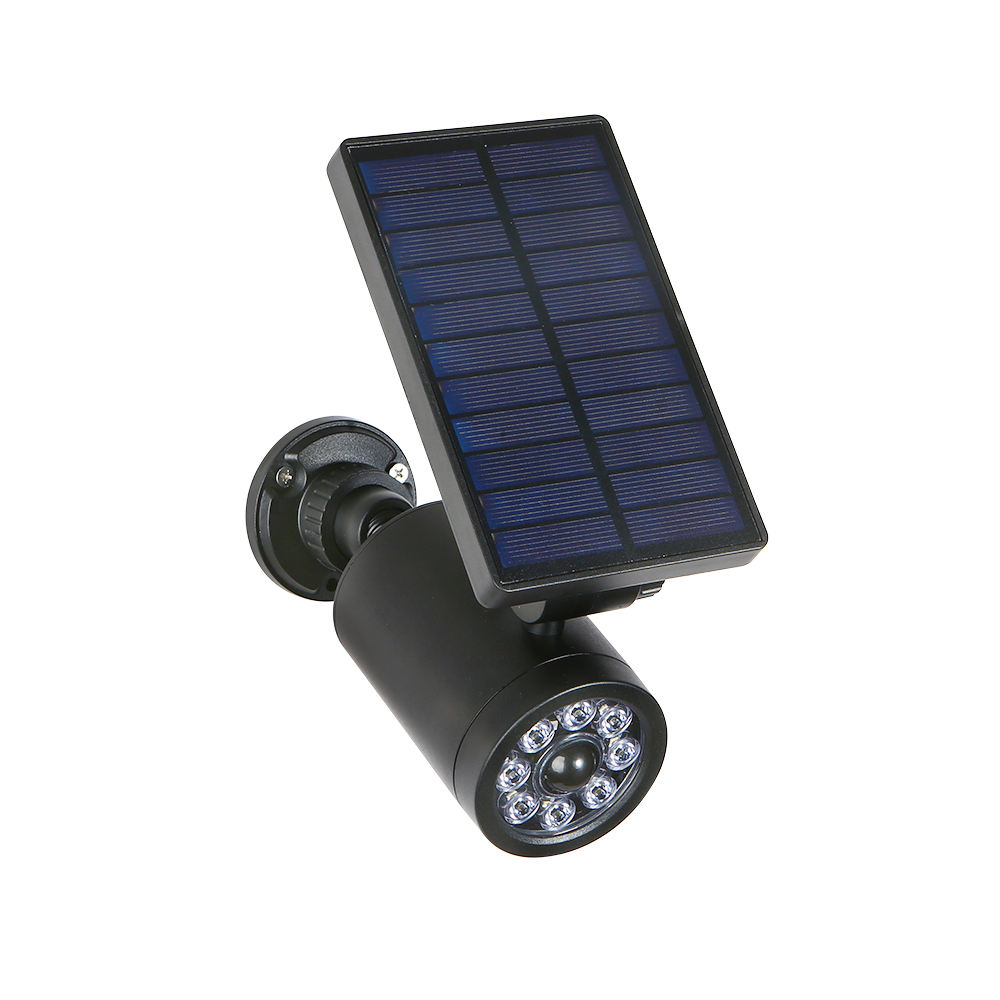 Multifunctional Landscape Yard Security Solar Light Outdoor Motion Sensor Garden Wall Light With Simulation Monitoring Cameraor