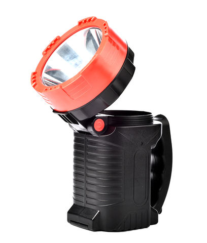 Multi-angle LED Lighting Rechargeable Torch Light with Rotated Head Flashlight Use for Fishing Camping Workshop Household