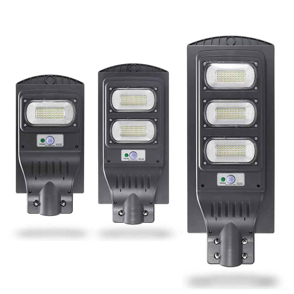 90w LED Solar Street Lights Outdoor Intelligent Light Control radar Induction Solar Street Lights