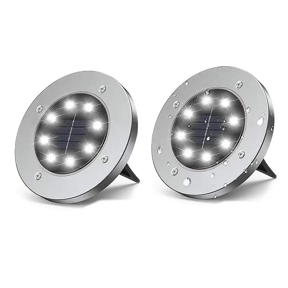 8LED IP65 Waterproof Outdoor Solar Light for Garden