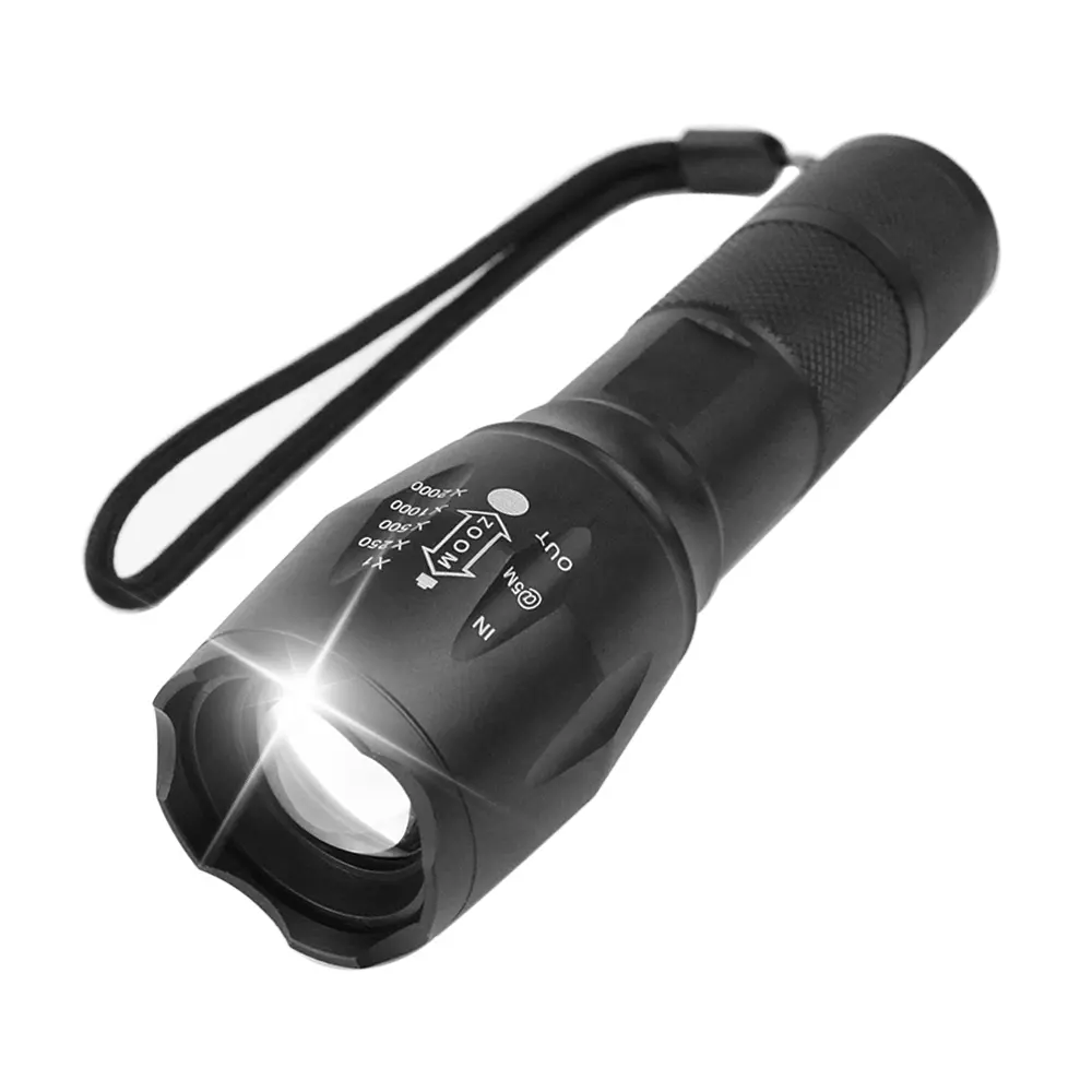 Xml T6 Aluminum Alloy LED Torch Flashlight Lamp Torch for Outdoor Activity Flashlight