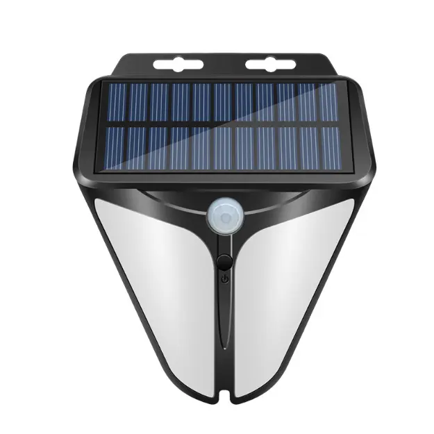 New IP65 Waterproof Solar Wall Light PIR Motion Sensor Solar Garden Light Outdoor