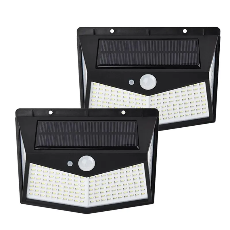 212 LED Solar Garden Led Wall Light Outdoor Waterpoof with Motion Sensor