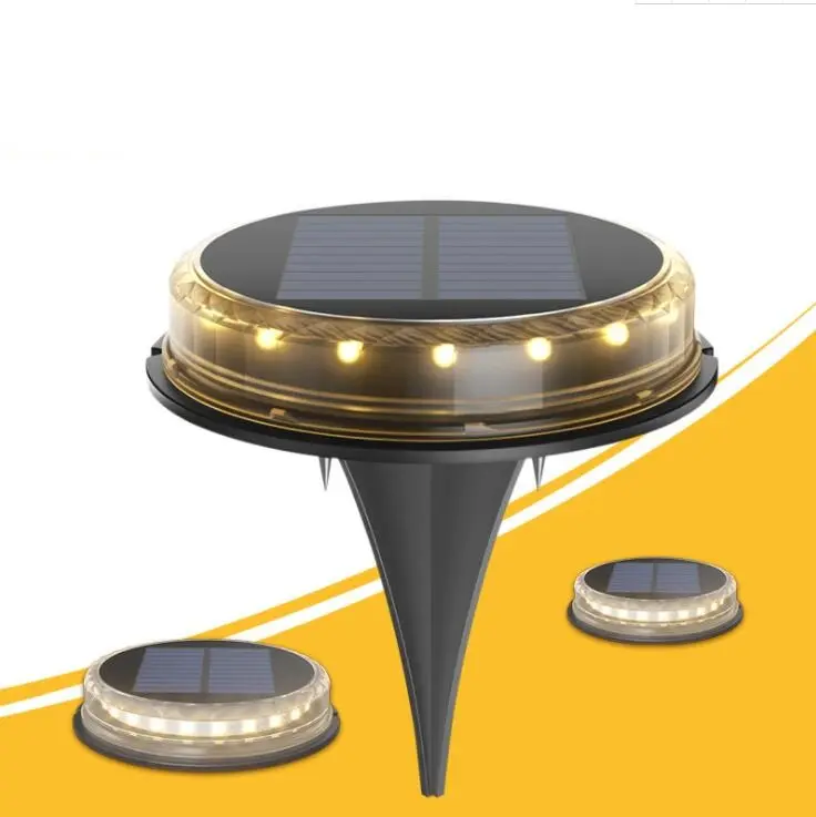 New Arrivals 17LED Solar Lights Outdoor Solar Ground Light Landscape Lights for Lawn Pathway Yard Deck Patio Walkway
