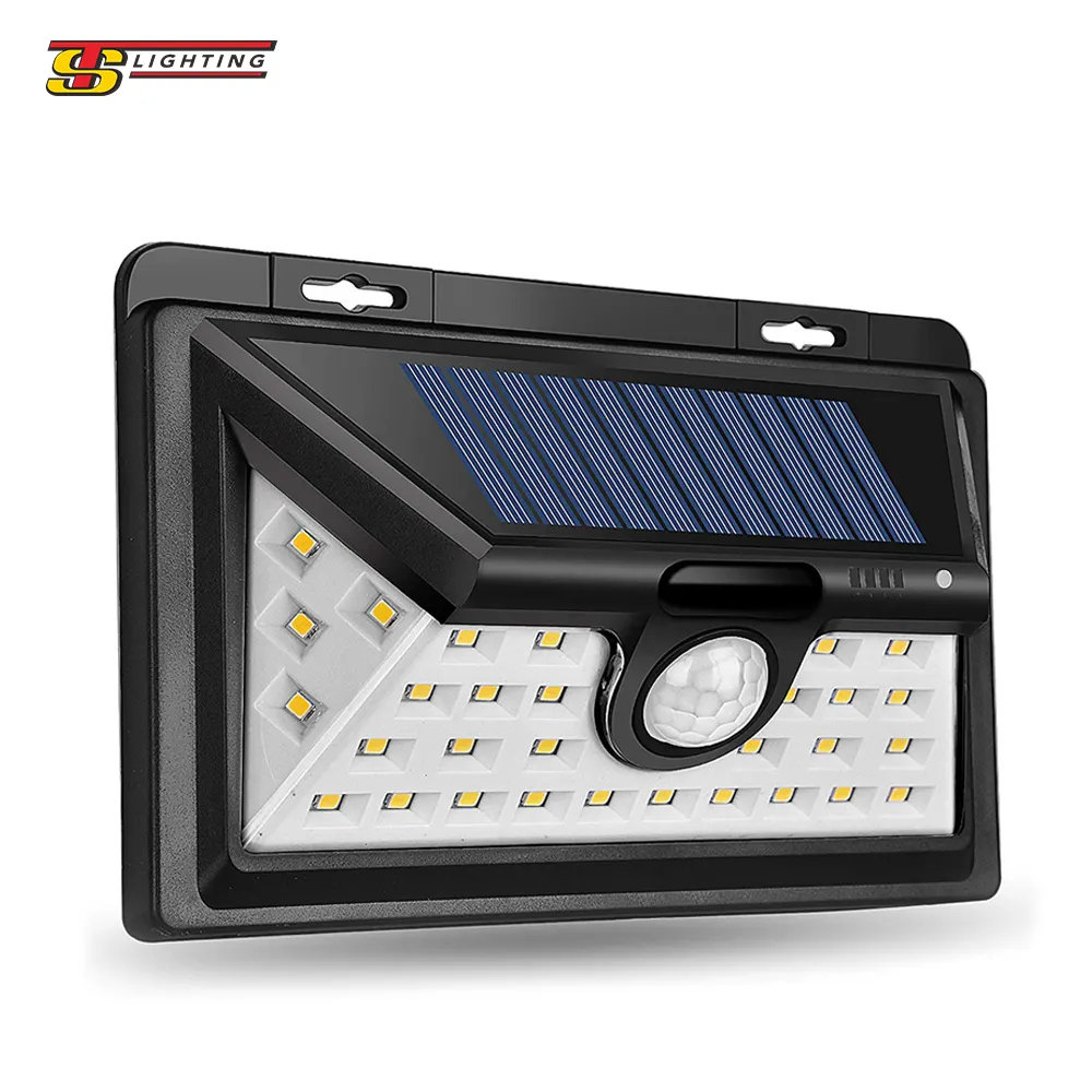 Super Bright 34 LED Outdoor Garden Solar Light for IP 65 Waterproof