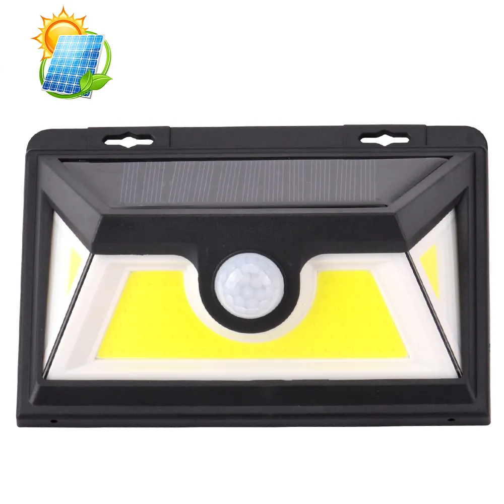 10 W Cob Solar Wall Light IP 65 Waterproof Solar Security Light with Motion Sensor
