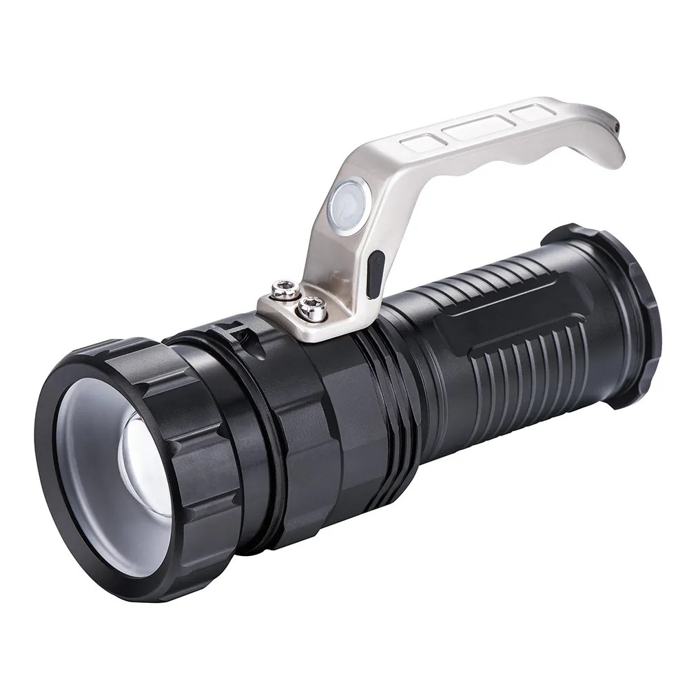 High Power Torch Flashlight 50000 Lumens 1000m Long Range Led Flashlight for Hunting