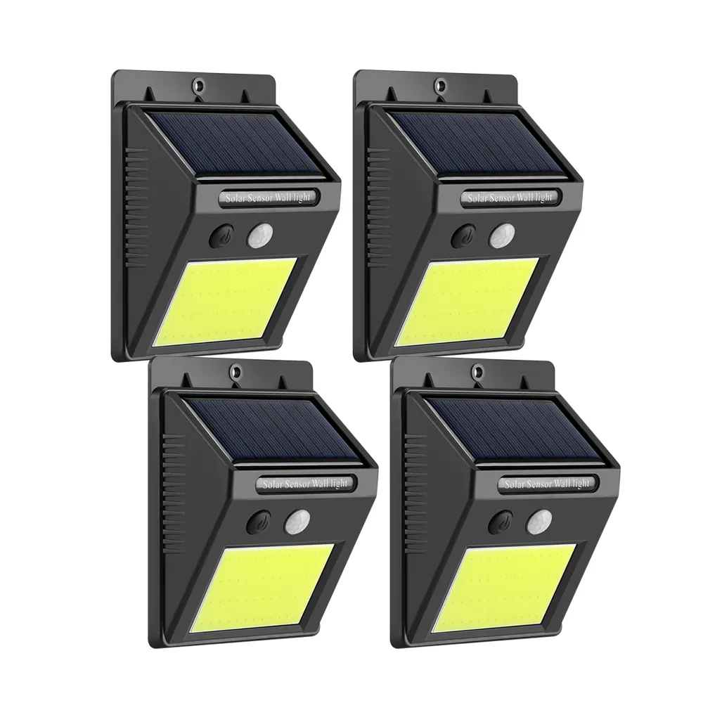 48 LED COB Solar Powered Outdoor Lights for Garden