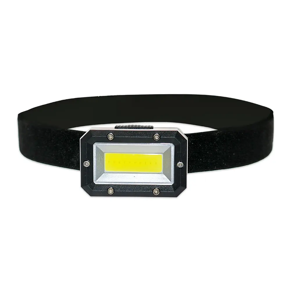 Portable Hot Selling Outdoor Dry Battery Night Fishing Headlight Long Lens Headlight Bike COB Outdoor Headlight