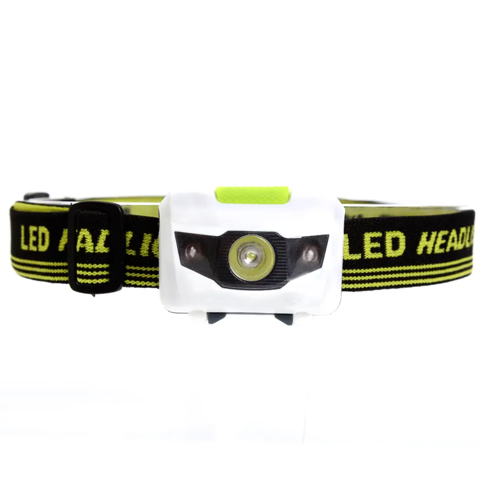 4 Modes Adjustable Led Headlamp with Elastic Headband Head Light Camping Headlamp