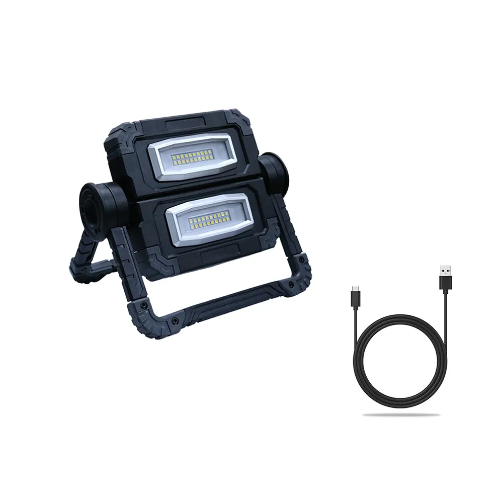 USB Rechargeable Super Bright Cordless Work Light Flood Lights Outdoor Waterproof SMD Flood Lights for Car Garage