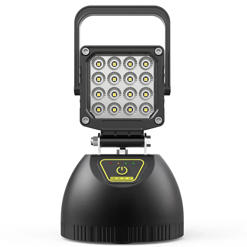 LED Portable Working Light USB Chargeable and Power Bank Strong and Weak Light Outdoor Camping Searchlight