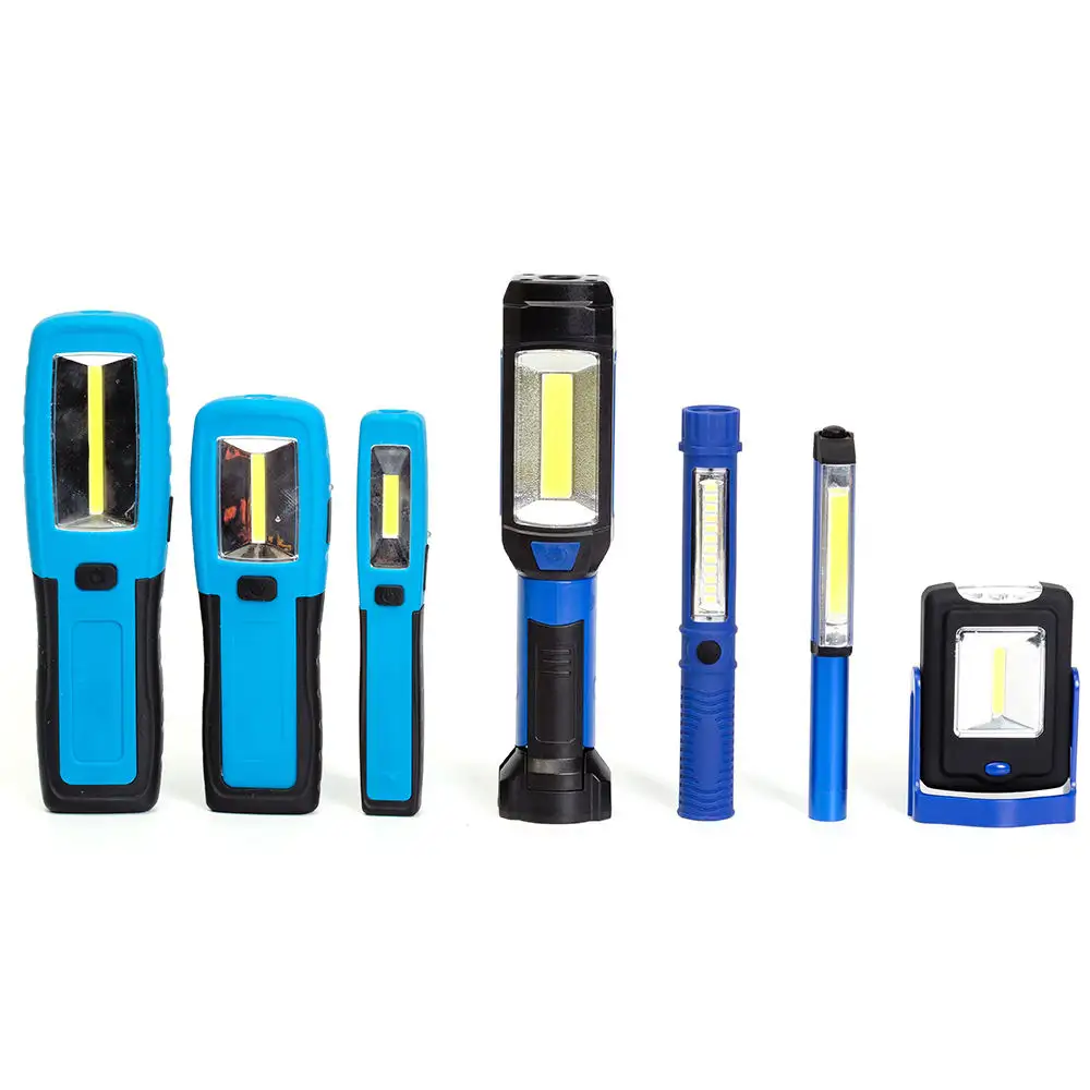 SMD COB Series Plastic Aluminum Magnetic LED Pen Light Adjustable Working Light Portable Led Flashlight Led Work Light