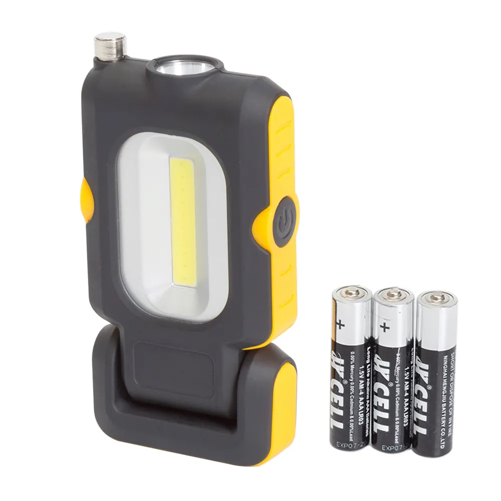 New Multi-function COB Flashlight Magnetic 3 Modes Work Lamp Portable Work Light