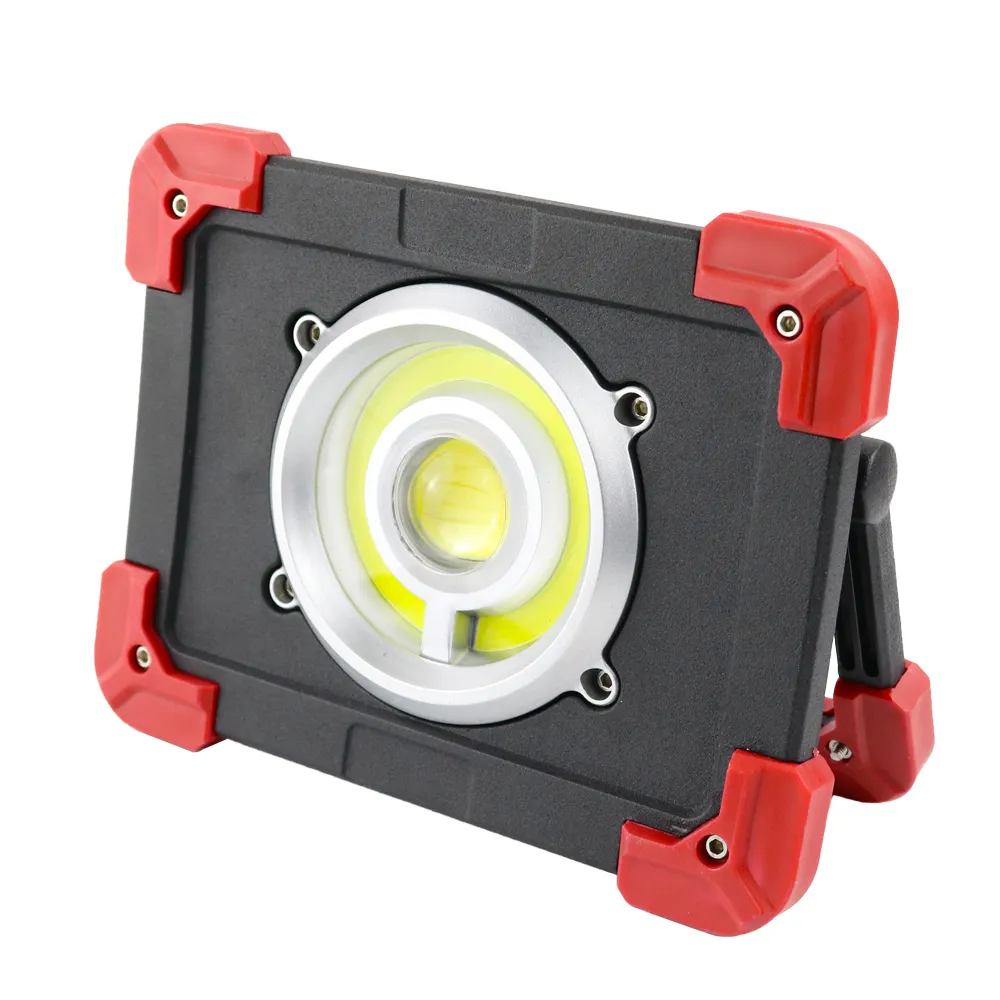 Waterproof Outdoor 18W Portable COB Rechargeable Led Work Light for Car Repairing