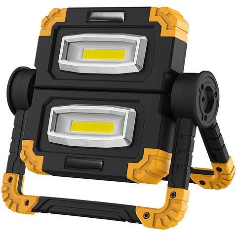 Waterproof IP5 1500LM COB 360 Beam Angle 5000K Daylight Portable Searchlight LED DC Power Supply for Hunting and Camping