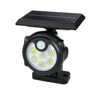 Newest IP65 Rated 36 Induction Lamps Outdoor Solar Garden PIR Motion Sensor Rechargeable Emergency Wall Lamp Walkway 5000K RoHS