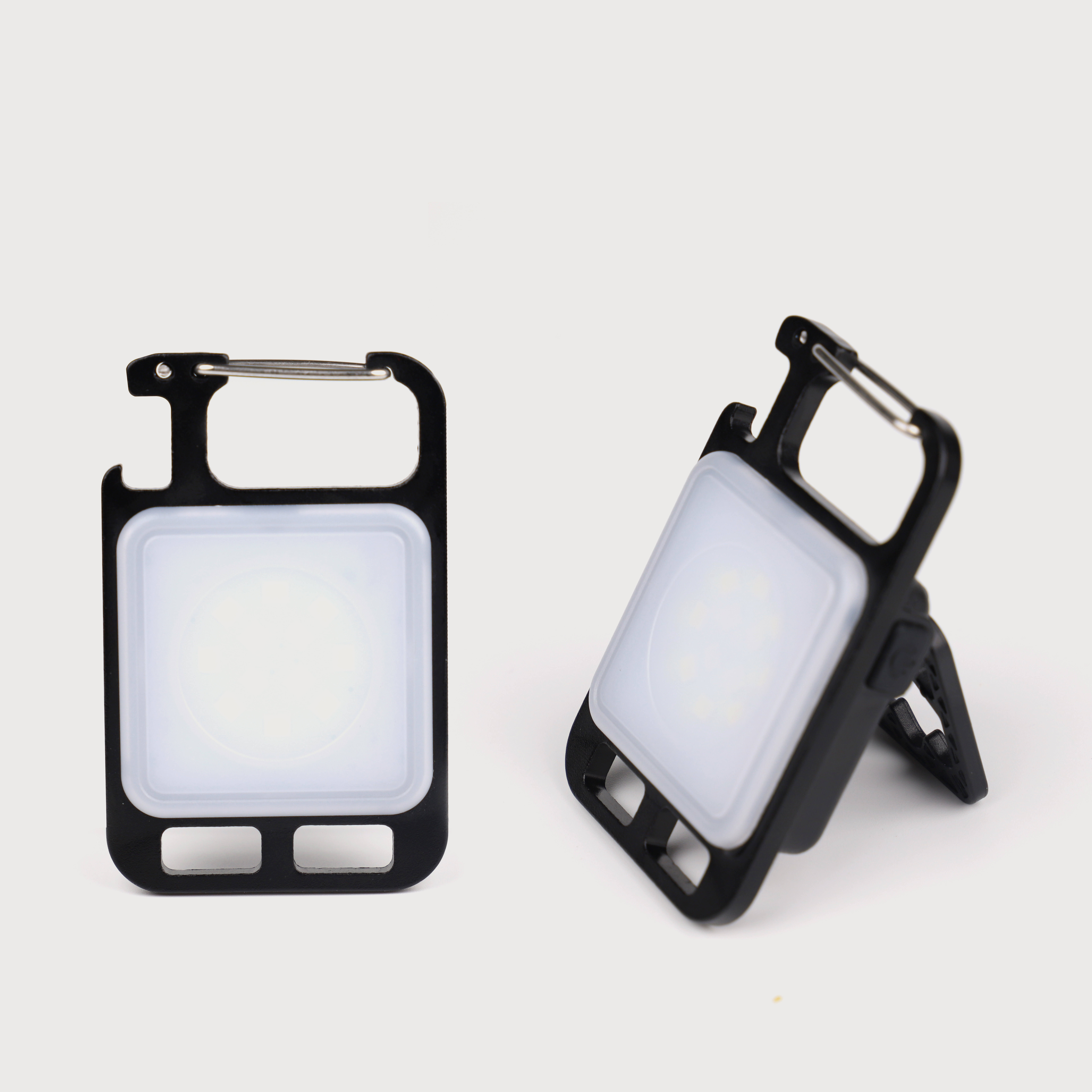 Portable COB Keychain Light Outdoor Camping Multi-Function Rechargeable Magnetic LED Inspection Work Lights DC Power Supply IPX4