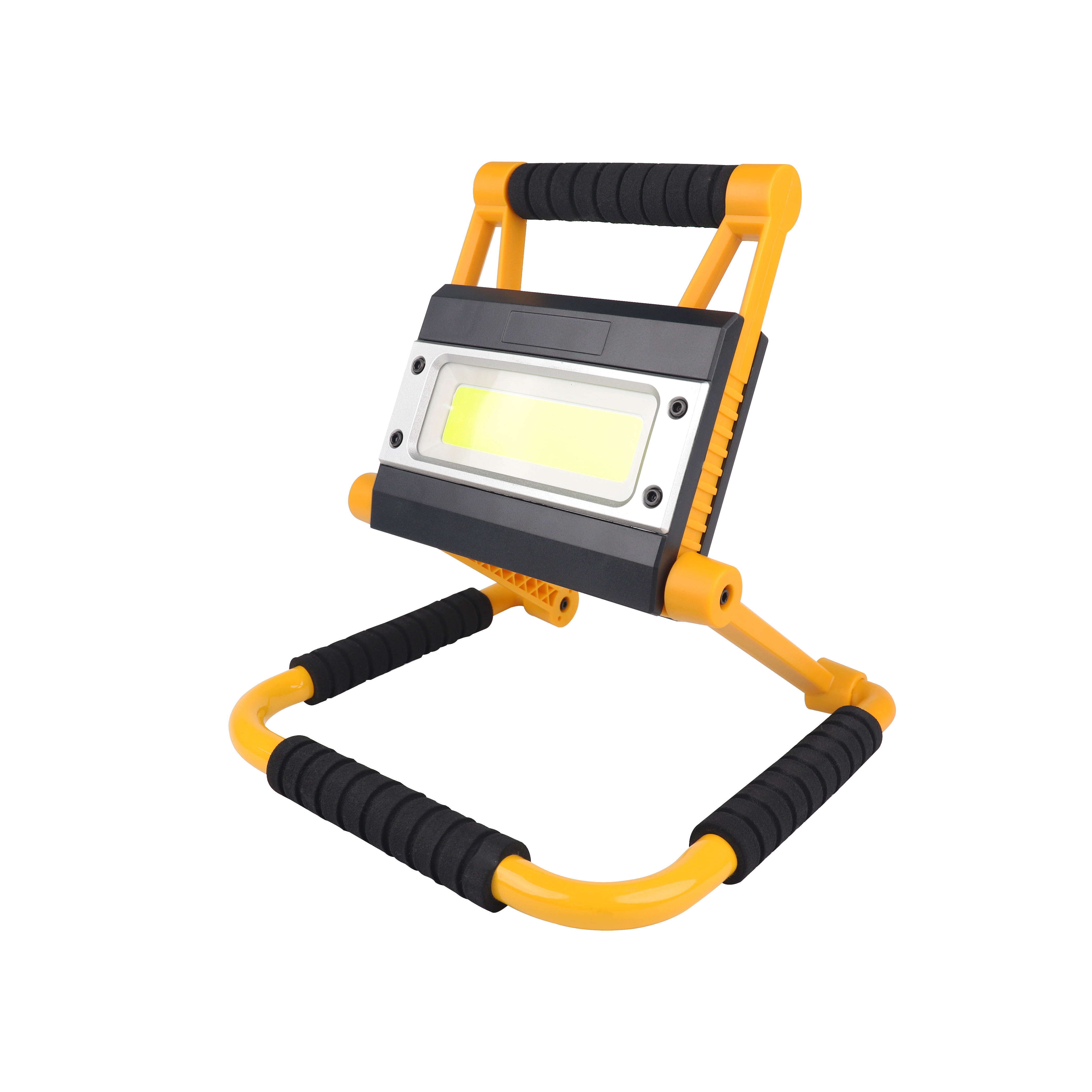 Hot Sale Adjustable Rechargeable Inspection Light Waterproof Power Bank High Lumen Portable Cordless LED Working Light