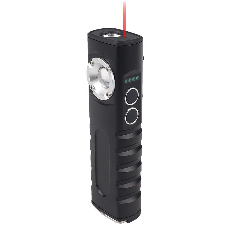 High Quality Ra 95 Torch Light Red Point Clip Flashlight Power Bank Magnet LED Rechargeable Car Inspection Repair Work Light