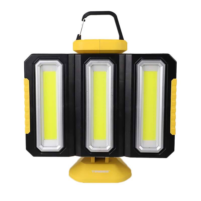 High Quality COB LED Working Light Powerful Portable Foldable Inspection Light with Magnetic Base Rechargeable DC Power Supply
