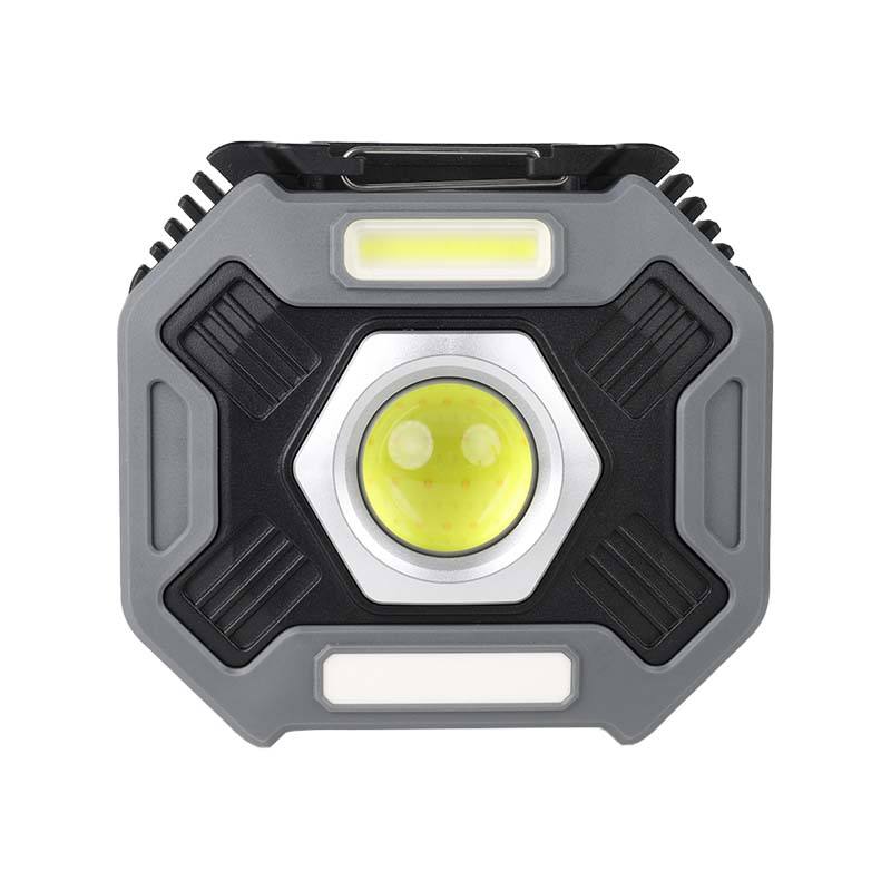 High Quality Rechargeable LED Working Light Portable Power Bank with Adjustable Magnetic Base for Car Inspection and Repair