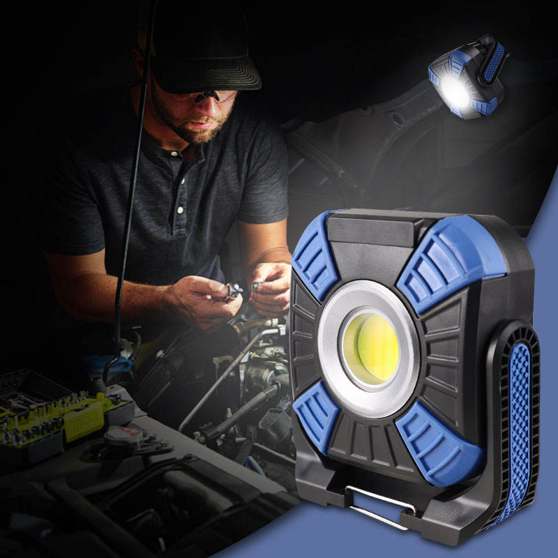 High Lumen Waterproof Working Lamp Emergency Warning Light Magnet LED Rechargeable Portable Working Light