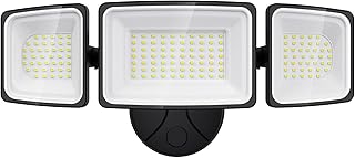 130W LED Security Light, 13000LM Outdoor Indoor Flood Light Switch Controlled, IP65 Waterproof LED Exterior Floodlight, 6500K White Wall Mount Security Lighting for Entryway,Garage,Yard,Eave