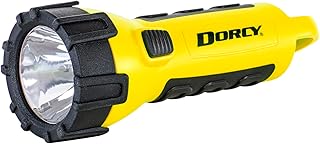 150 Lumen Floating Water Resistant LED Flashlight with Carabineer Clip, Yellow (41-2510)