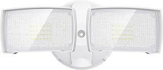3000LM Flood Lights Outdoor, 28W 5500K LED Security Light Switch Controlled, IP66 Waterproof Outdoor Lights, Wall Mount Exterior Flood Light with 2 Adjustable Heads Floodlights Outside