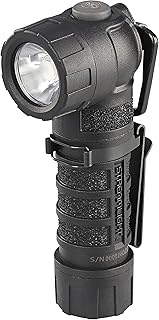 88830 PolyTac 90X 500-Lumen 7,000-Candela LED Right Angle Flashlight, Black