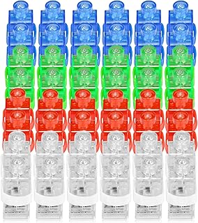 CADE ELECTRONIC Finger Lights- 50Pcs Finger Flashlights for Kids-Bachelorette Party Favors - Party Supplies for Parties Cheering Novelty Toys for Kids, Adult