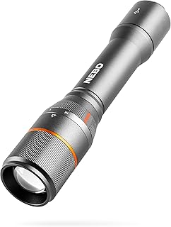 Davinci 2000 Flashlight & Portable Charger | 2000 Lumens, 4 Light Modes, USB Rechargeable Power Bank, Waterproof, Super Bright LED Camping Light, Includes Charging Cable