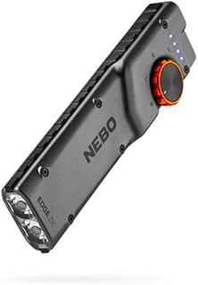 Edge 2K Pocket Light | 2000 Lumens, 5 Light Modes, Tactical LED Flashlight with Powerful Defensive Strobe, Rechargeable Design for EDC, Water & Impact Resistant, Includes USB Charging Cable