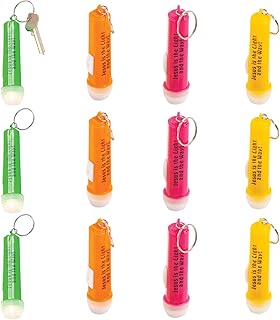 Express Jesus is The Light Flashlight Key Chains (Set of 12) Religious Party Supplies - VBS 2026 Vacation Bible School Supplies/Decor