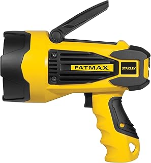 FATMAX SL10LEDS Rechargeable 2200 Lumen Lithium Ion Ultra Bright LED Spotlight Flashlight with USB Power Charger