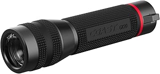 GX20 1200 Lumen Waterproof Alkaline-Dual Power LED Flashlight with Twist Focus, Anti-Roll Cap and Textured Handle - Compatible with 4 x AAA Batteries (Included) or ZX750 Rechargeable Battery
