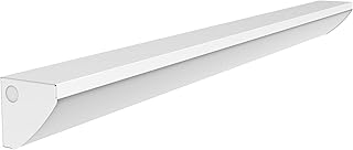 LED Stairwell & Corridor Light – 4600 Lumen Max, Wattage & CCT Selectable, 4-Foot Wall Mount Lighting Fixture for Commercial & Residential Use, 120-277V, White
