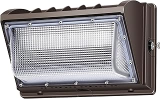 LED Wall Pack Light Size Update Dusk to Dawn Lighting 120W Outdoor Security Flood Lighting 5000K Commercial and Industrial Fixture for Buildings,Warehouses, Parking Lots,Yard