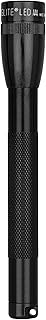 Mini LED Flashlight – Compact, Water-Resistant, Twist On/Off, 2-Cell AAA Battery-Powered – Black