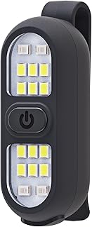 on Flashlight, Running Lights for Runners Dog Light for Dog Walking at Night Rechargeable Safety Portable EDC Flashlight Gift for Runners Hands Free LED Work Light Flashing Camping Hiking Gear