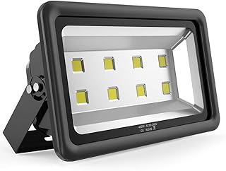 Outdoor LED Flood Light, 40000LM Super Bright, 110-285V, IP66 Waterproof, 6000K Daylight White Security Lights,Lighting for Playground Yard Stadium Lawn Ball Park