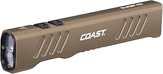 Slayer 1150 Lumen USB-C Rechargeable LED Flashlight with Spot/Flood, Memory Mode and Pocket Clip, Dune