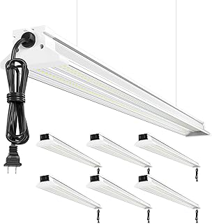 Super Bright 6 Pack 60W LED Shop Lights 4FT | 4